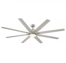 Savoy House Meridian CA M2025BN - 72" LED Outdoor Ceiling Fan in Brushed Nickel