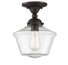Savoy House Meridian CA M60059ORB - 1-Light Ceiling Light in Oil Rubbed Bronze