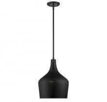 Savoy House Meridian CA M70020ORB - 1-Light Pendant in Oil Rubbed Bronze