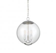 Savoy House Meridian CA M70060CH - 3-Light Pendant in Chrome