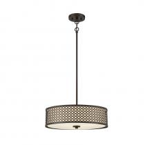 Savoy House Meridian CA M70108ORB - 3-Light Pendant in Oil Rubbed Bronze