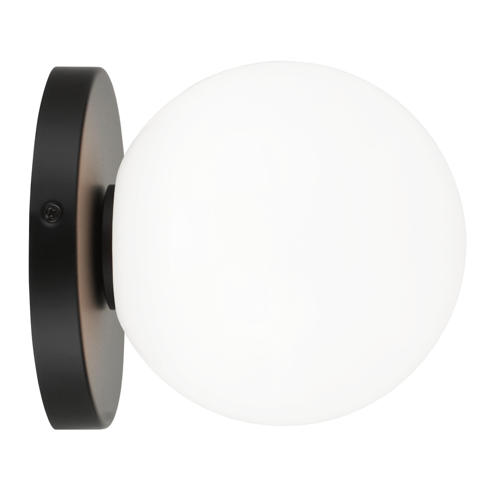 Cosmo Black Wall Sconce/Ceiling Mount