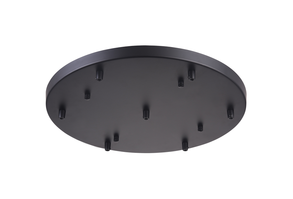 Multi Ceiling Canopy (line Voltage) Black Canopy