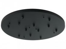 Matteo Lighting CP0112MB - Multi Ceiling Canopy Matte Black Canopy