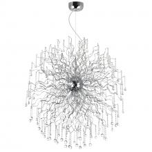CWI Lighting 5066P47C - Cherry Blossom 48 Light Chandelier With Chrome Finish