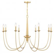 Savoy House Canada 1-1202-8-186 - Stonecrest 8-Light Chandelier in French Gold