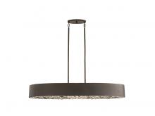 Savoy House Canada 1-1270-6-50 - Azores 6-Light Linear Chandelier in Black Cashmere