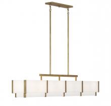 Savoy House Canada 1-2332-8-60 - Orleans 8-Light Linear Chandelier in Distressed Gold
