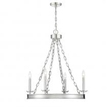 Savoy House Canada 1-4403-4-109 - Seville 4-Light Chandelier in 
Polished Nickel