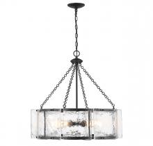 Savoy House Canada 1-8200-5-89 - Genry 5-Light Pendant in Matte Black