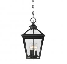 Savoy House Canada 5-146-BK - Ellijay 3-Light Outdoor Hanging Lantern in Black