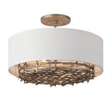 Savoy House Canada 6-1067-4-10 - Cameo 4-Light Convertible Semi-Flush or Pendant in Campagne Luxe