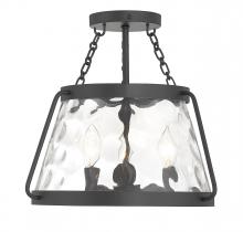 Savoy House Canada 6-1802-3-89 - Crawford 3-Light Ceiling Light in Matte Black