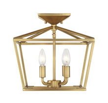 Savoy House Canada 6-328-4-322 - Townsend 4-Light Ceiling Light in Warm Brass
