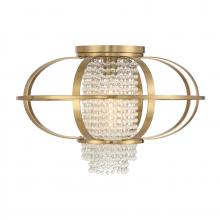 Savoy House Canada 6-5218-1-322 - Idlewild 1-Light Ceiling Light in Warm Brass