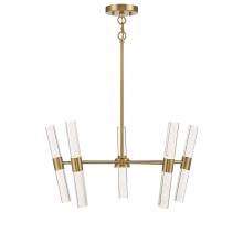 Savoy House Canada 7-1732-10-322 - Arlon 10-Light LED Pendant in Warm Brass