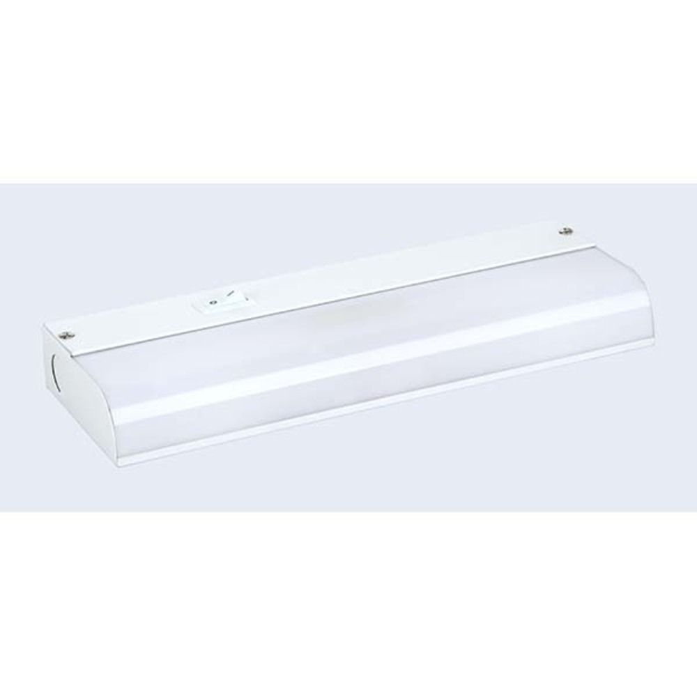 Fluorescent, 12 1/4" Under Cabinet Fluorescent Strip Bar, Direct Wire, 1 Bulb, 8W T5 (Included)