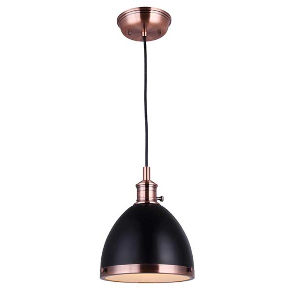 ESHER, 1 Lt Cord Pendant, 60W Type A, On/Off, 8" W x 59" H