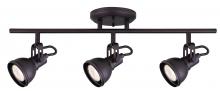 Canarm IT622A03ORB10 - Polo 3 Light Track Lighting, Bronze Finish