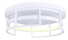 Canarm LFM231A15WH - AMORA, LFM231A15WH, MWH Color, 15" LED Flush Mount, Silicone Rubber, 30W LED (Integrated), Dimma