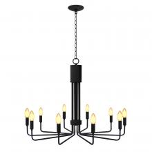 Whitfield CH138-10MB - 10 Light Chandelier