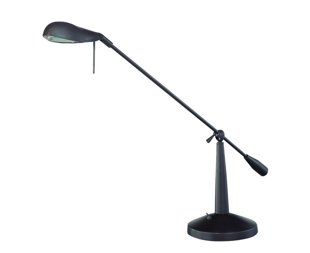 One Light Oil Rubbed Bronze Desk Lamp