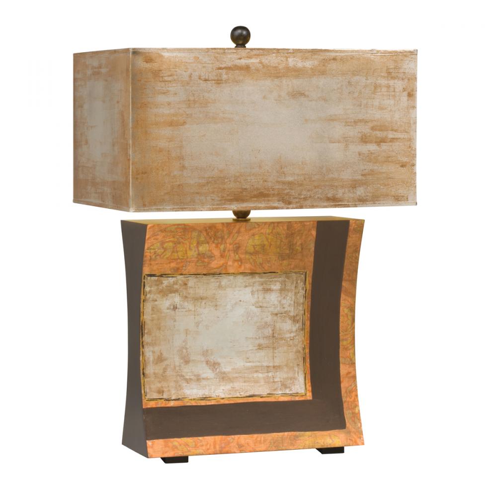 One Light Hand Painted Table Lamp