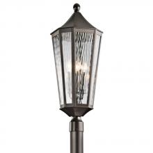 Kichler 49516OZ - Rochdale™ 4 Light Post Light Olde Bronze®