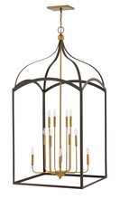 Hinkley Canada 3419BZ - Double Extra Large Three Tier Open Frame Chandelier