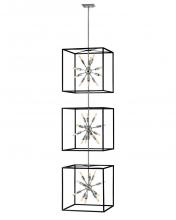 Hinkley Canada 46318BLK-PN - Double Extra Large Open Frame Pendant