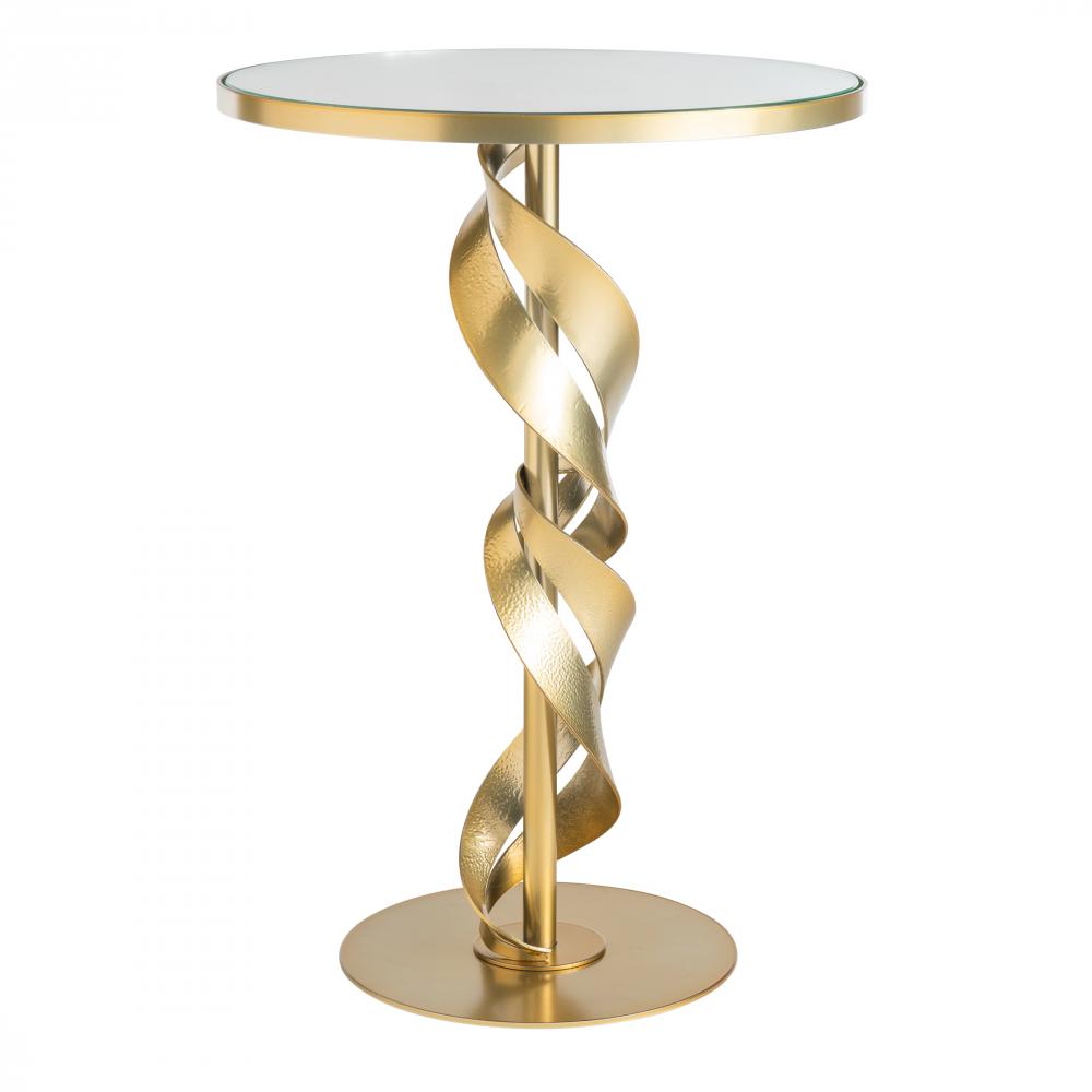 Folio Accent Table, with Glass Top