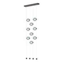 Hubbardton Forge - Canada 139057-LED-STND-14-YL0668 - Abacus 9-Light Ceiling-to-Floor LED Pendant