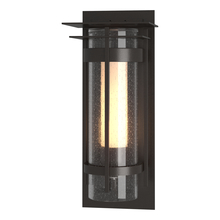 Hubbardton Forge - Canada 305998-SKT-14-ZS0656 - Torch  Seeded Glass with Top Plate Large Outdoor Sconce