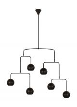 Visual Comfort & Co. Studio Collection LXC1026AI - Chaumont Casual 6-Light Indoor Dimmable Extra Large Chandelier