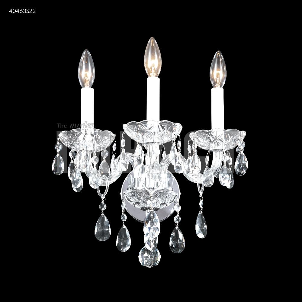 Palace Ice 3 Arm Wall Sconce