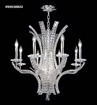 Eclipse Collection 8 Arm Chandelier