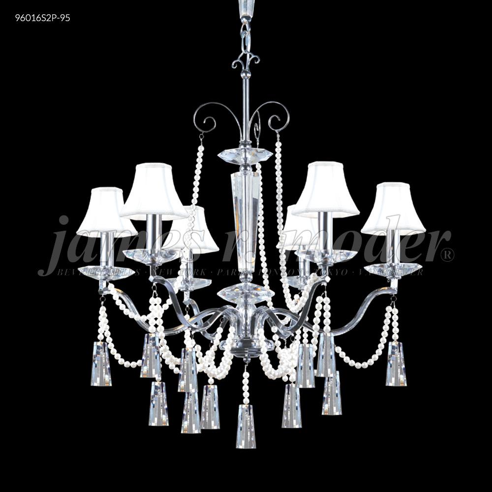 Pearl Collection 6 Arm Chandelier