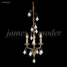James R Moder 96323AG2GTW - Murano Collection 3 Arm Pendant