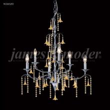 James R Moder 96326AG2ME - Murano Collection 6 Arm Chandelier