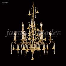 James R Moder 96329AG2MW - Murano Collection 9 Arm Chandelier