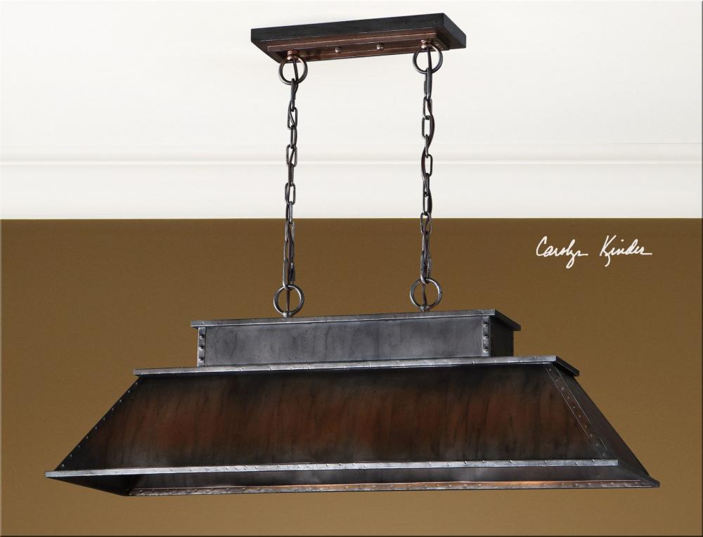 metal pool table light