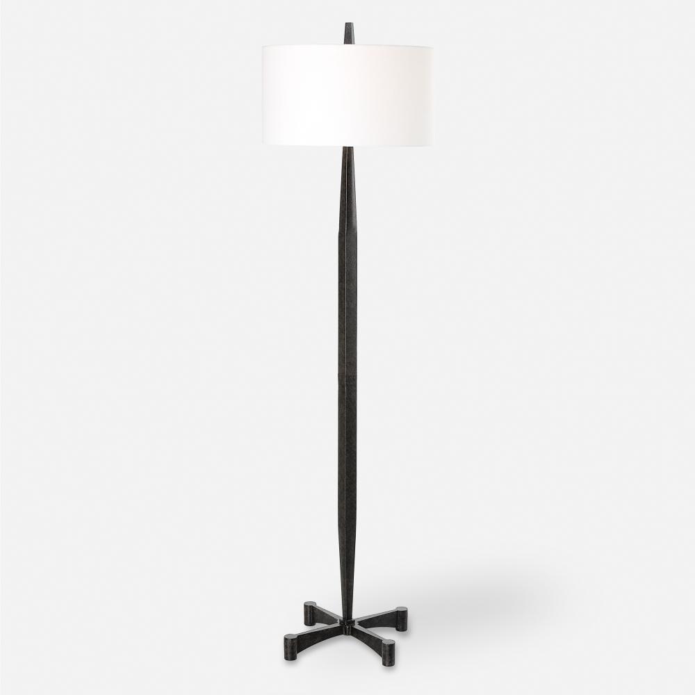 Counteract Rust Metal Floor Lamp