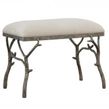 Uttermost 23544 - Uttermost Lismore Small Fabric Bench