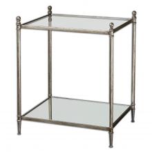 Uttermost 24282 - Uttermost Gannon Mirrored Glass End Table