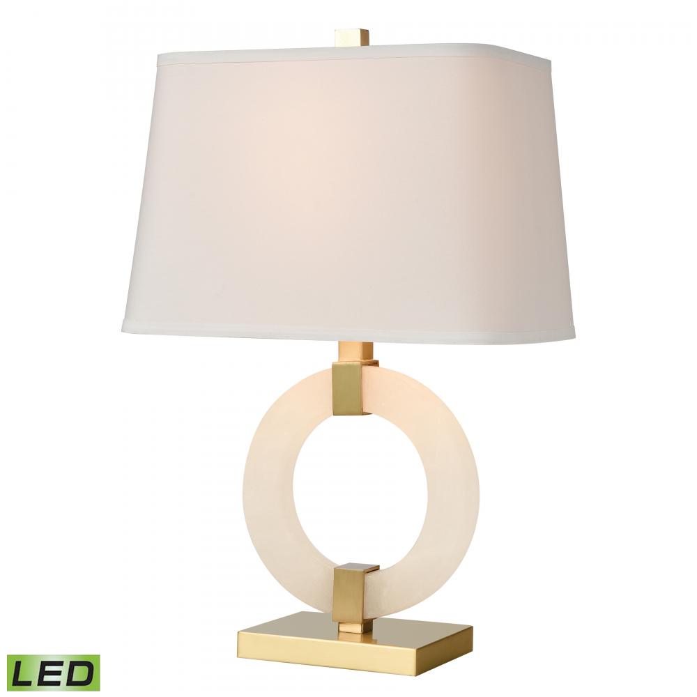 Envrion 23'' High 1-Light Table Lamp - Honey Brass - Includes LED Bulb