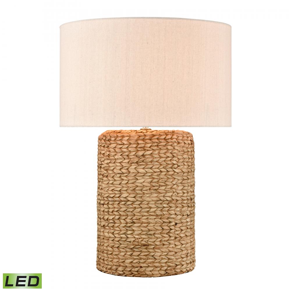 Wefen 26'' High 1-Light Table Lamp - Natural - Includes LED Bulb