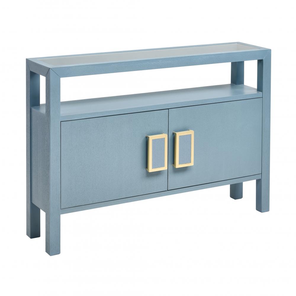 Hawick Console Table - Aged Blue