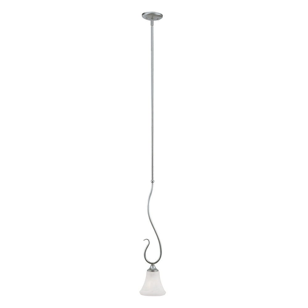 Thomas - Elipse 6'' Wide 1-Light Mini Pendant - Brushed Nickel