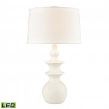 ELK Home D4694-LED - Depiction 32'' High 1-Light Table Lamp - Matte White - Includes LED Bulb