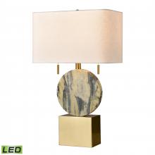ELK Home D4705-LED - Carrin 26'' High 2-Light Table Lamp - Honey Brass - Includes LED Bulbs
